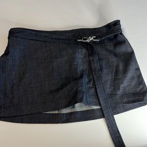 EB Denim Wrap skirt